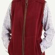 Hazy blue Womens sofia soft fleece bodywarmer Gilet image #4