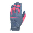 Hy Signature Riding Gloves, Navy/Red, M