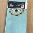 House Of tweed Bamboo Bee 1 Blue Socks image #1