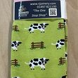 House Of Tweed Bamboo Cow Green Socks image #1