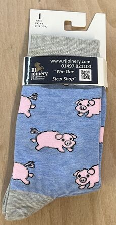 House Of Tweed Bamboo Pig/Blue