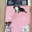 House Of Tweed Bamboo Pink Dog Socks  image #1